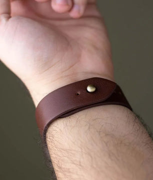 Brown Apple Watch Strap - Pure Leather Strap