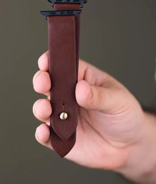 Brown Apple Watch Strap - Pure Leather Strap