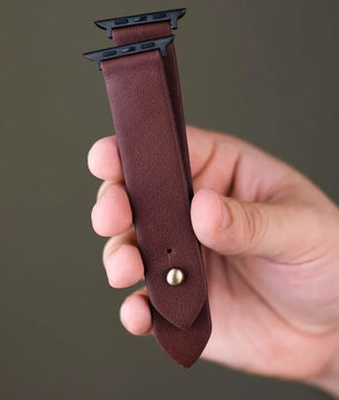 Brown Apple Watch Strap - Pure Leather Strap