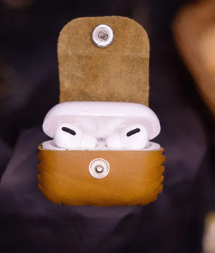 Swish Mustard -  AirPods Pro Leather Case