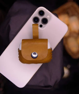Swish Mustard -  AirPods Pro Leather Case