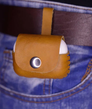 Swish Mustard -  AirPods Pro Leather Case