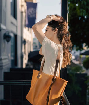 The Julie - Mustard Tote Bag