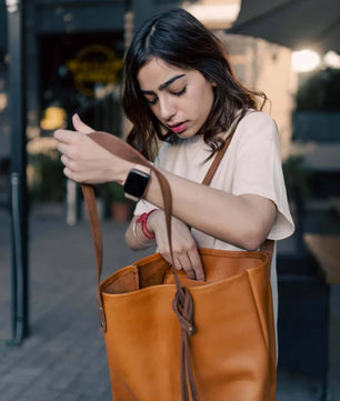 The Julie - Mustard Tote Bag