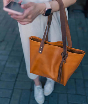 The Julie - Mustard Tote Bag