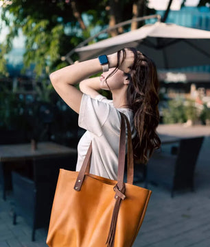 The Julie - Mustard Tote Bag