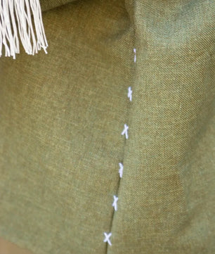 Olive Green | Handmade Premium Cardigan | Winter Wrap