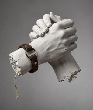 Rizz - Chocolate Brown Leather Bracelet (Unisex)