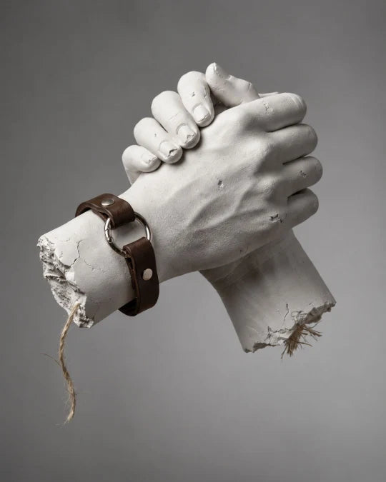 Rizz - Chocolate Brown Leather Bracelet (Unisex)