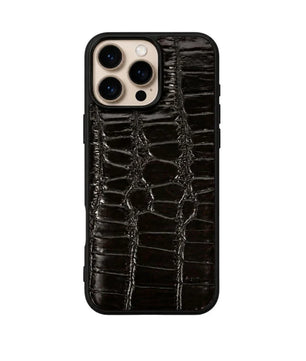 The Vero - Iphone 16 Pro Max Black Leather Case