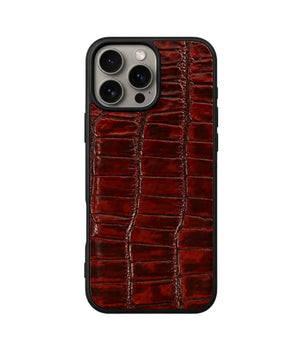 The Vero - Iphone 15 Pro Max Ox-Blood Leather Case