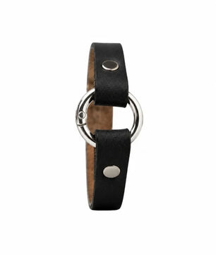 Rizz - Black Leather Bracelet (Unisex)