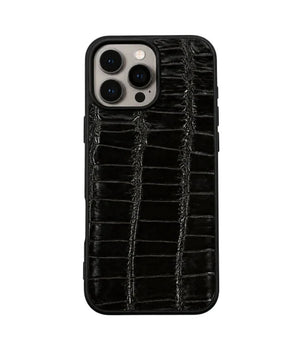The Vero - Iphone 15 Pro Max Black Leather Case