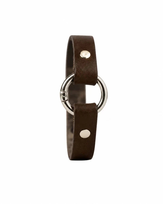 Rizz - Chocolate Brown Leather Bracelet (Unisex)