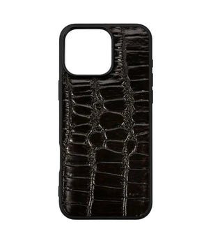 The Vero - Iphone 16 Pro Max Black Leather Case