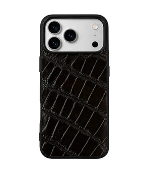 The Vero - Iphone 17 Pro Max Black Leather Case