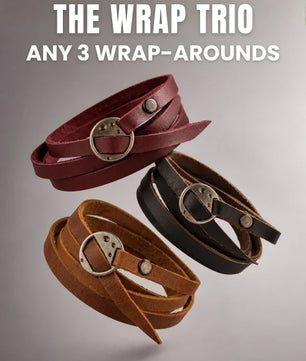 The Wrap Trio - Any 3 wrap around bracelets