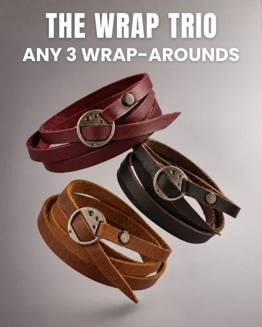 The Wrap Trio - Any 3 wrap around bracelets