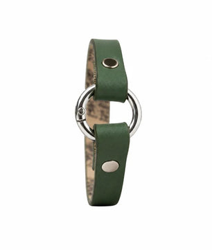 Rizz - Green Leather Bracelet (Unisex)