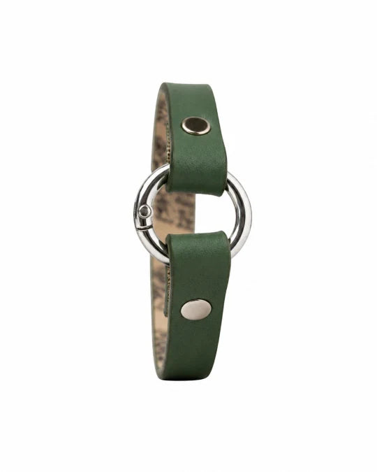 Rizz - Green Leather Bracelet (Unisex)