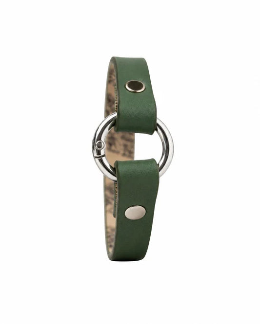Rizz - Green Leather Bracelet (Unisex)