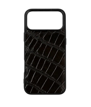The Vero - Iphone 17 Pro Max Black Leather Case