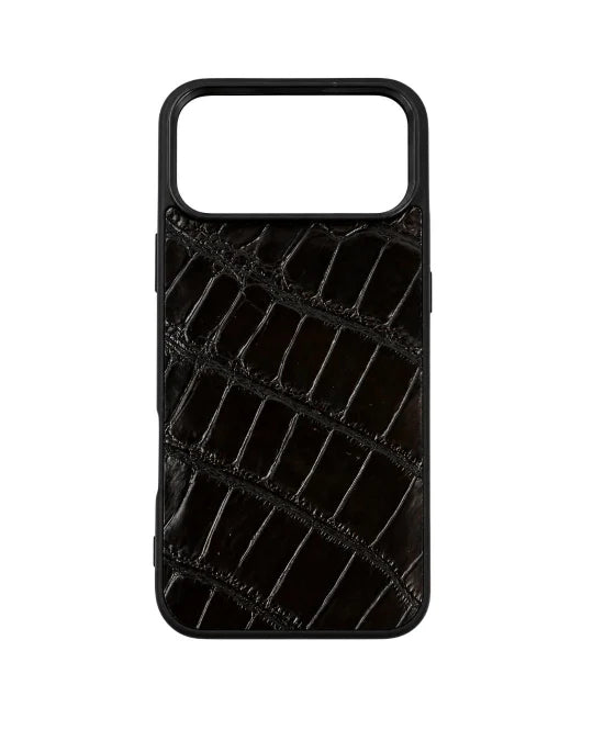 The Vero - Iphone 17 Pro Max Black Leather Case