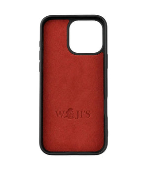 The Vero - Iphone 15 Pro Max Black Leather Case