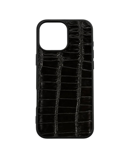 The Vero - Iphone 15 Pro Max Black Leather Case