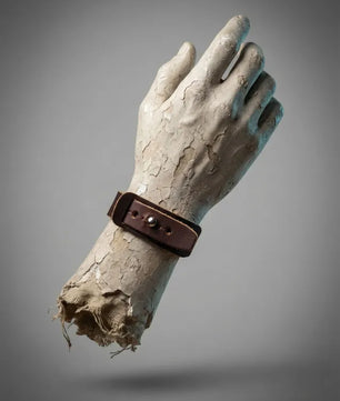 Blaire - Burgundy Veg Tan Leather Bracelet (Unisex)