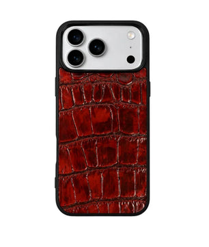 The Vero - Iphone 17 Pro Max Ox-Blood Leather Case