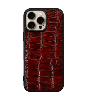 The Vero - Iphone 16 Pro Max Ox-Blood Leather Case