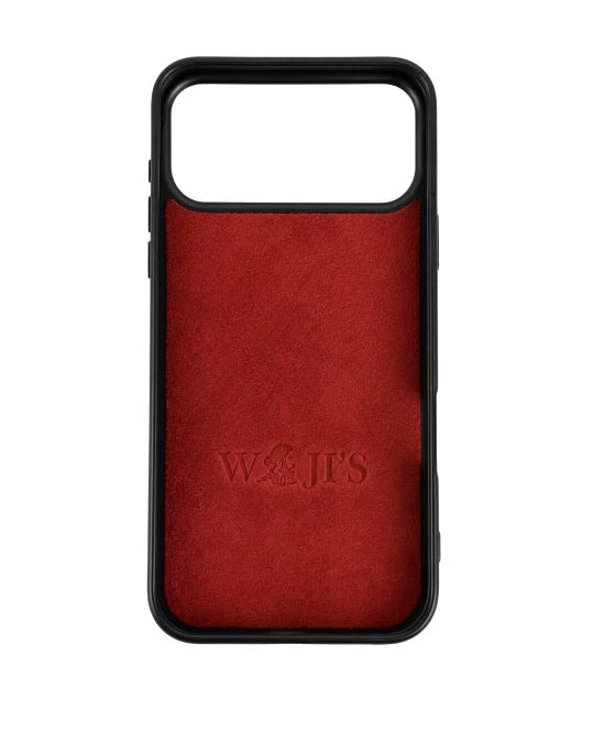 The Vero - Iphone 17 Pro Max Ox-Blood Leather Case