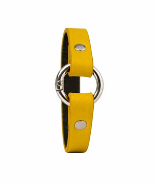 Rizz - Yellow Leather Bracelet (Unisex)