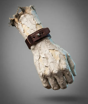 Blaire - Burgundy Veg Tan Leather Bracelet (Unisex)