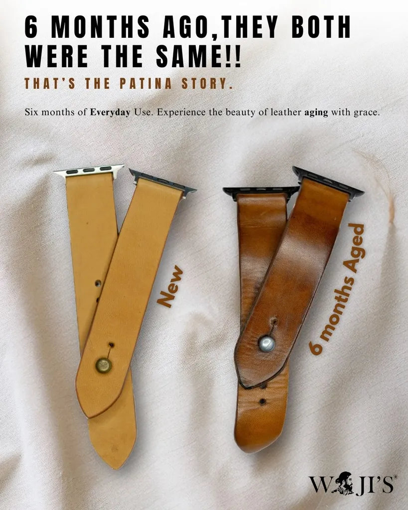 Veg Tanned Apple Watch Strap - Pure Leather Strap