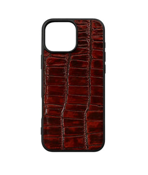 The Vero - Iphone 15 Pro Max Ox-Blood Leather Case