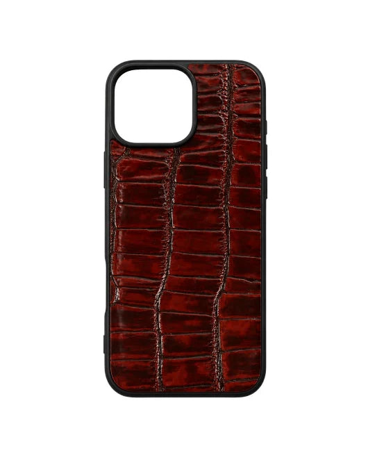 The Vero - Iphone 15 Pro Max Ox-Blood Leather Case