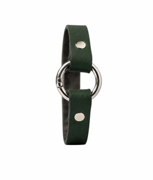 Rizz - Emerald Green Leather Bracelet (Unisex)