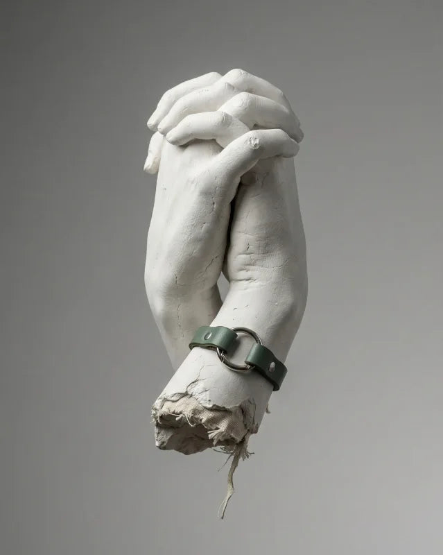 Rizz - Green Leather Bracelet (Unisex)