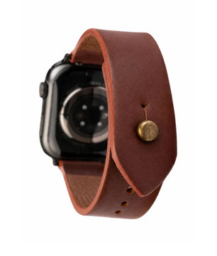 Brown Apple Watch Strap - Pure Leather Strap
