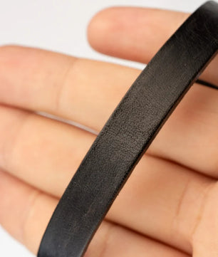 Rizz - Black Leather Bracelet (Unisex)