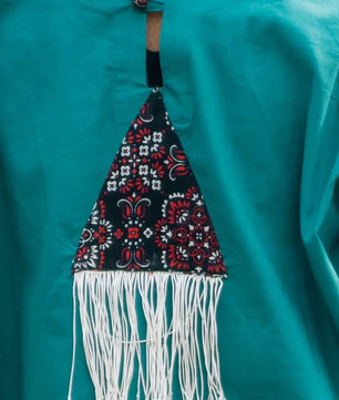 Amber - Teal Handmade Co-ord Set