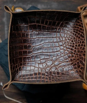 The Régis - Leather Trinket Tray