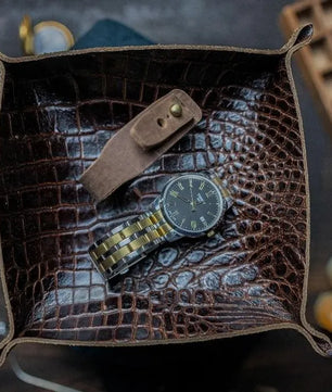 The Régis - Leather Trinket Tray