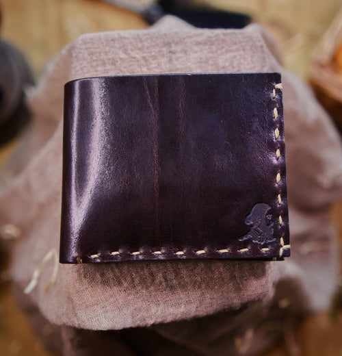 The Esthétique (Brown) - Leather Bi-Fold Wallet