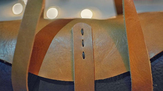 Brown Fusion - Barrel Purse