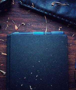 The Blaze - Leather Bookmark