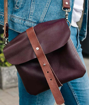 The Hustler - Leather Cross body Bag