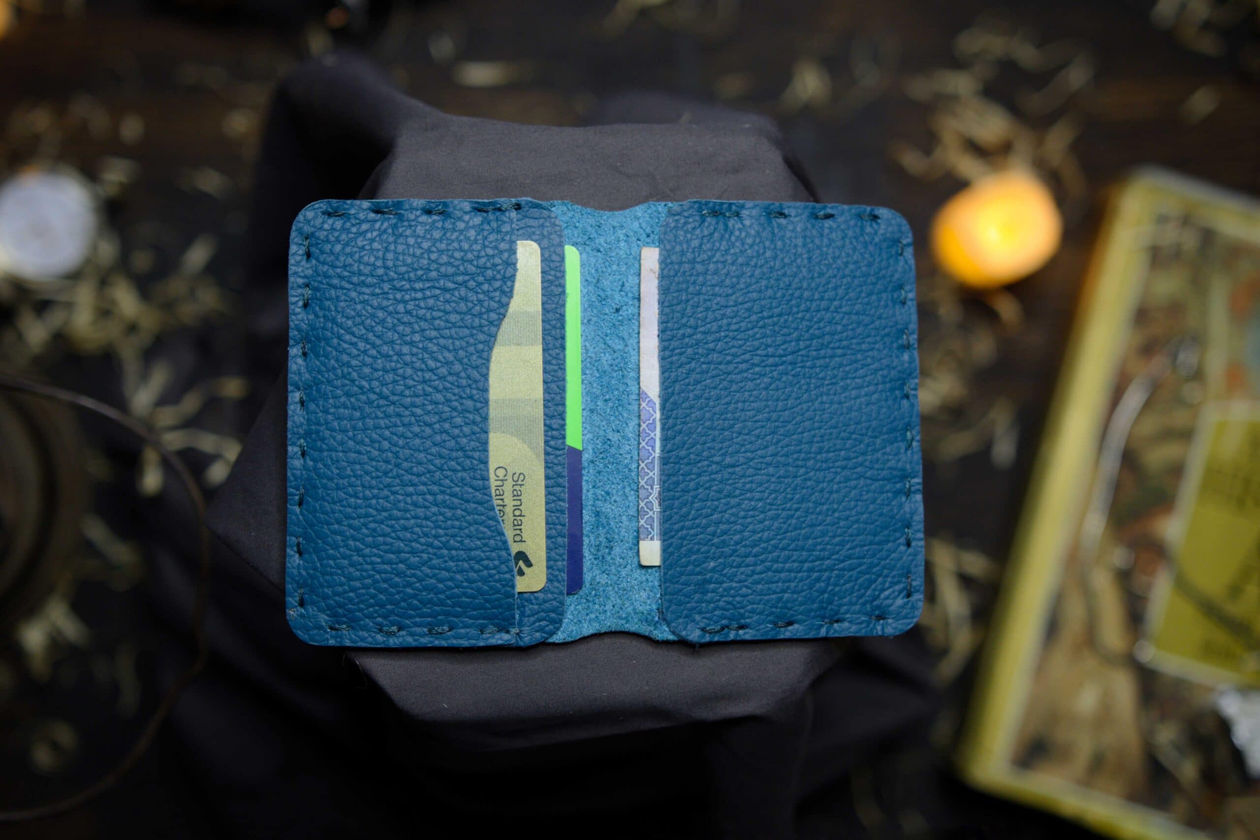 The Audace – Sea Blue Smart Wallet